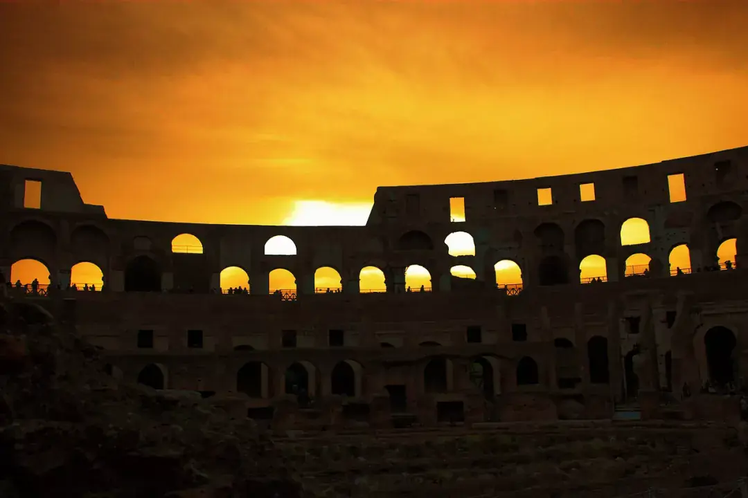 A római Colosseum és a vértanúk árnyainak legendája