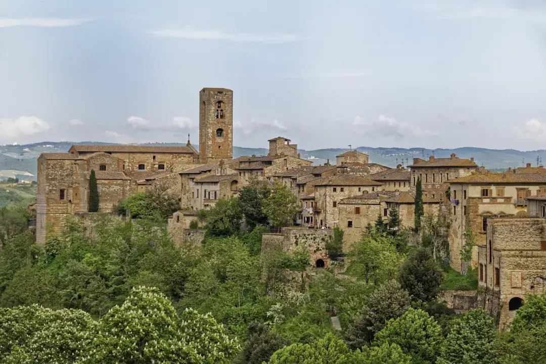 Colle di Val d’Elsa a „kristály város”