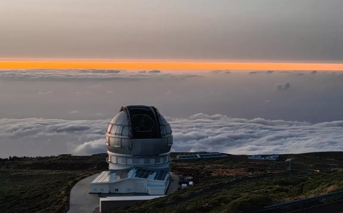 Csillagles és naplemente La Palma tetején