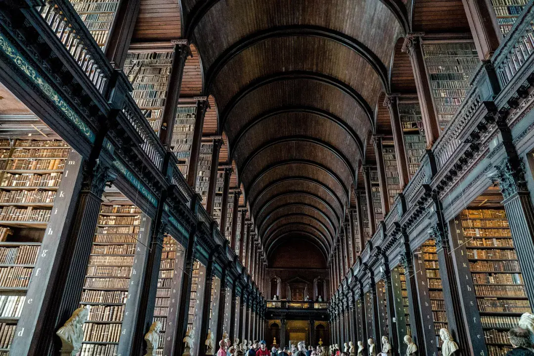 Dublin egyik legfőbb nevezetessége: Trinity College