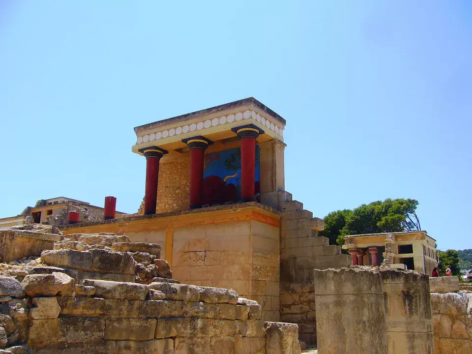 Fedezd fel velünk a krétai Knossos-palotát