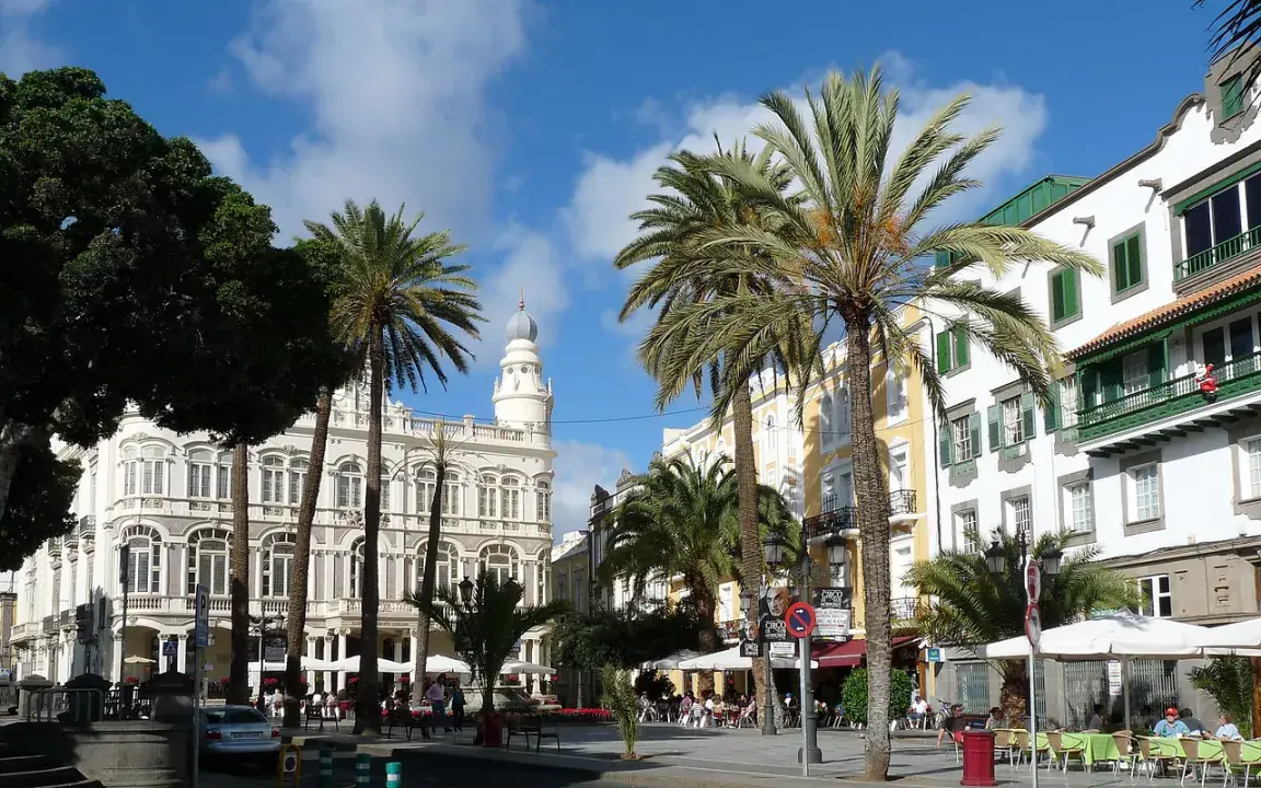 Las Palmas de Gran Canaria a mindig nyüzsgő főváros
