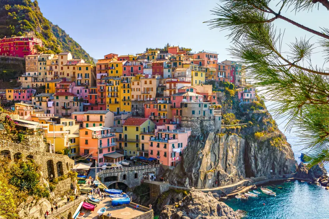 Liguria tengerparti települései