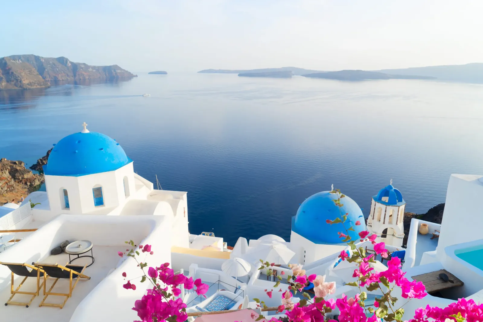Santorini 5 nap/4 éj repülővel, 3 csillagos szállással és reggelivel a jövő nyári főszezonban 104.391 Ft/fő