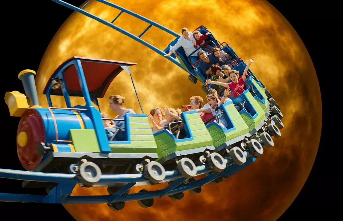 Parque Warner Madrid a mesebeli vidámpark