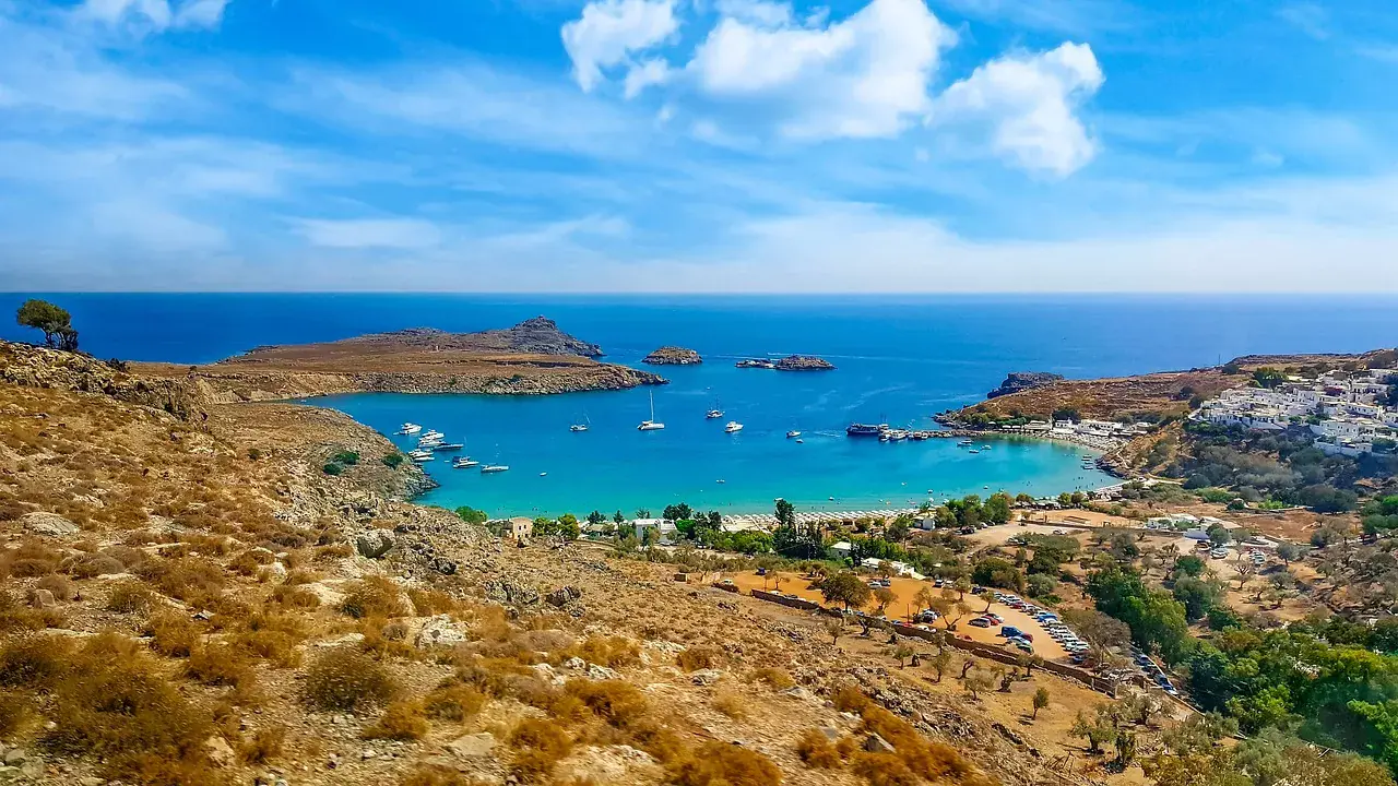 Rodosz sziget Görögország mediterrán gyöngyszeme
