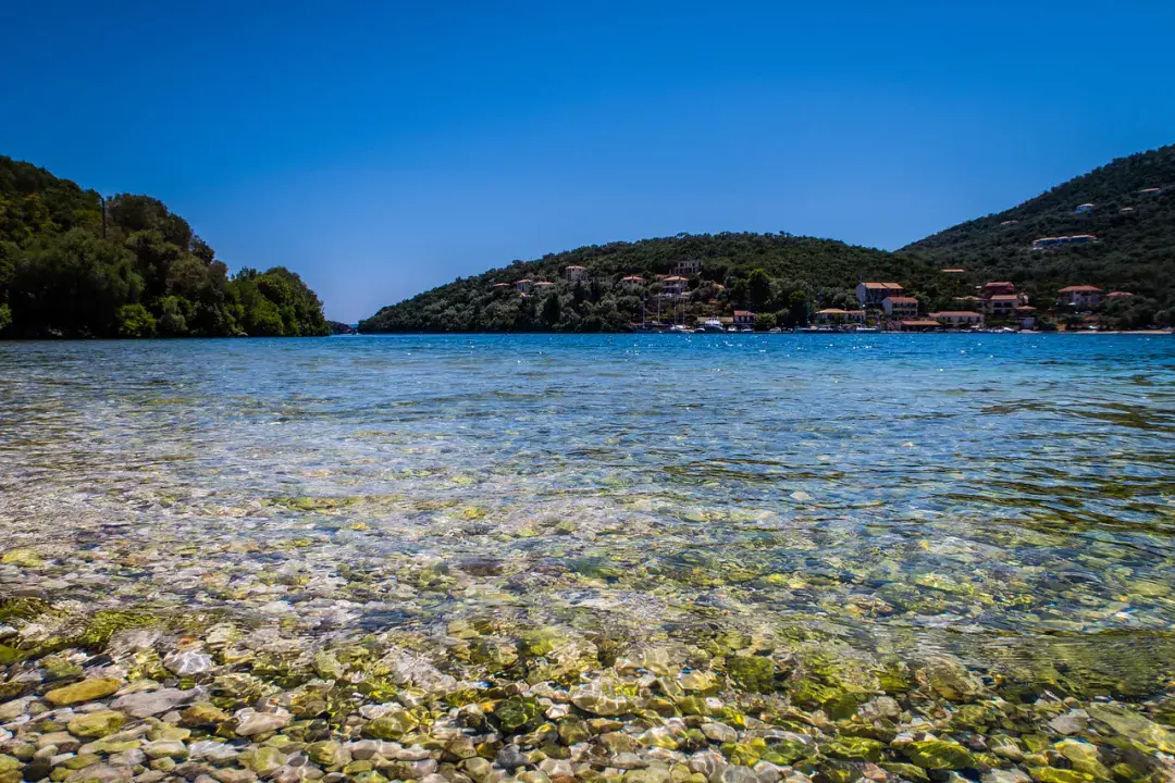 Syvota a görög halászfalu