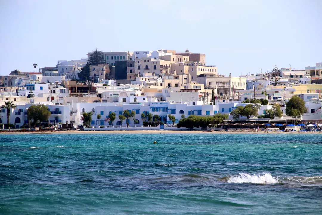 Tengerparti programok Naxos szigetén