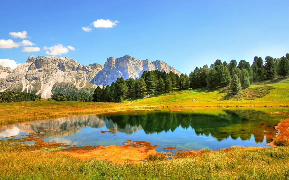 Val Gardena természetesen gyönyörű